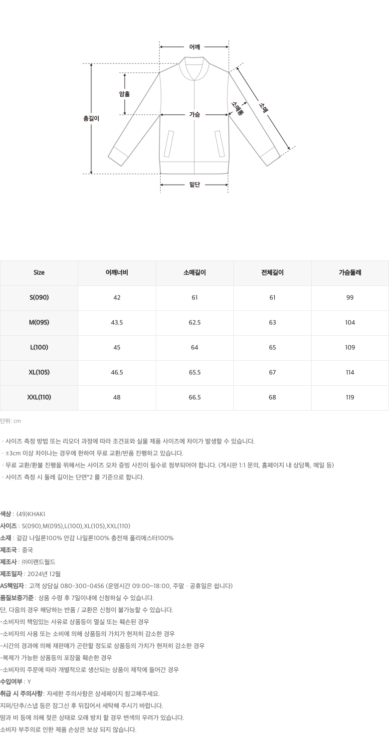[고객감사] 씬 라이트 재킷_SPJPF12C04 상세 이미지 3